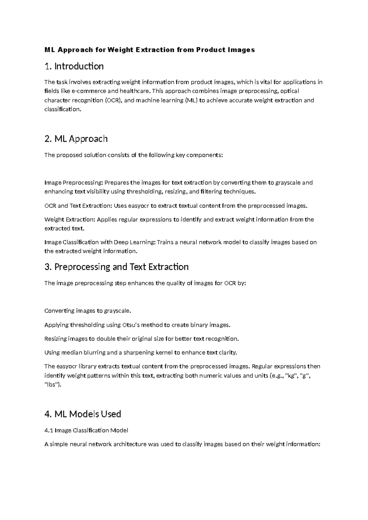 ML Approach for Weight Extraction from Product Images - Introduction ...