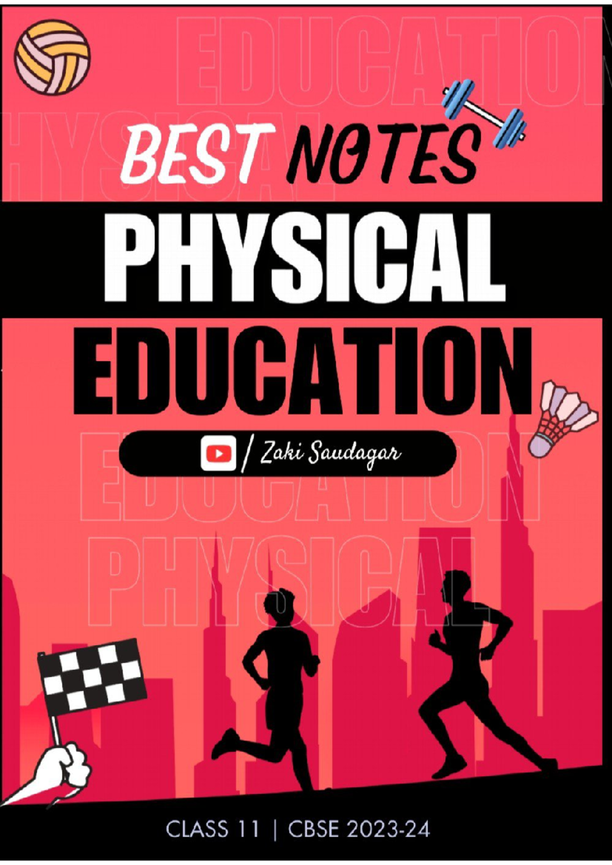 Unit 1: Changing Trends and Careers in Physical Education (Class 11 ...