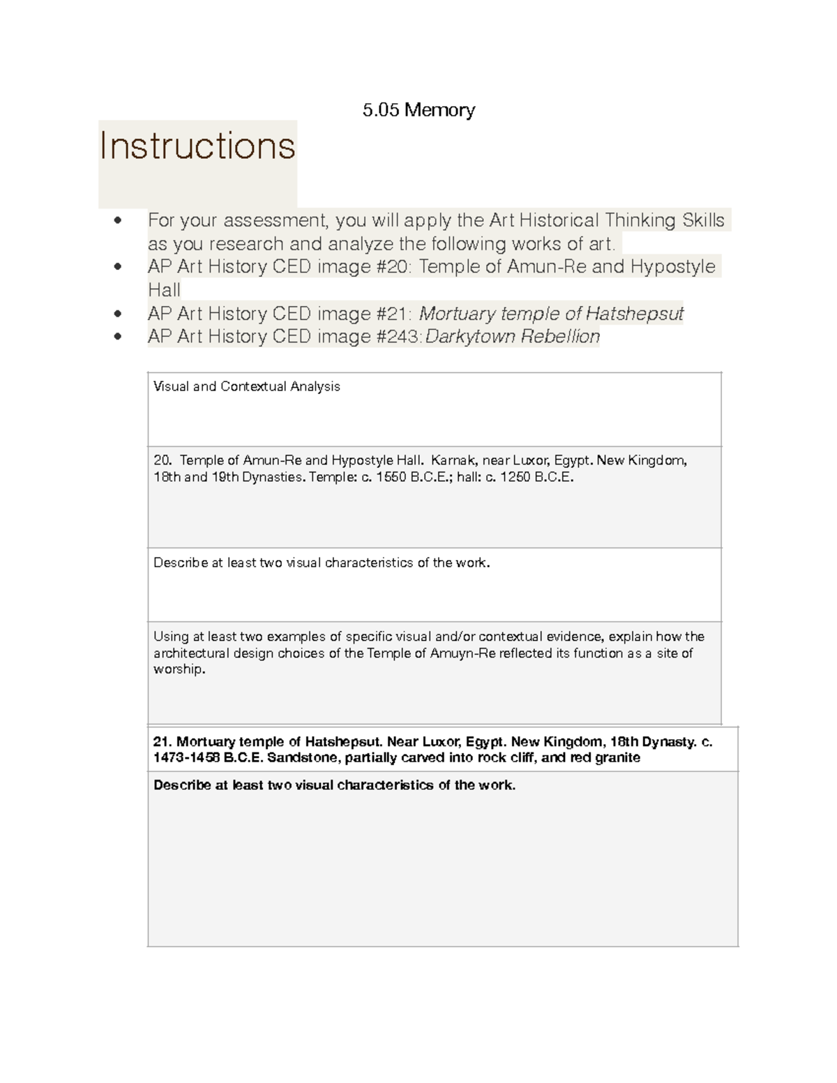 AP Art History 5.05 Lesson: Visual & Contextual Analysis of Temples ...
