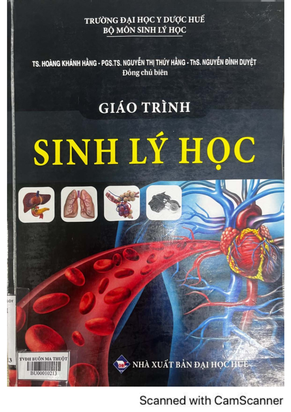 GIÁO TRÌNH SINH LÝ HỌC THỰC VẬT CỦA ĐẠI HỌC HUẾ BIÊN SOẠN BỞI TẬP THỂ CHUYÊN GIA