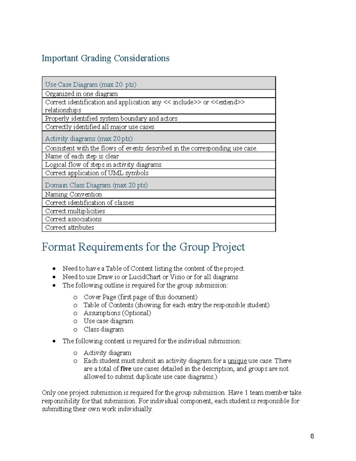 CS101: Case Study Assignment Rubric and Grading Criteria - Studocu