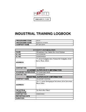 Animation Culture And Society - Final Report - CPM1012 – ANIMATION ...