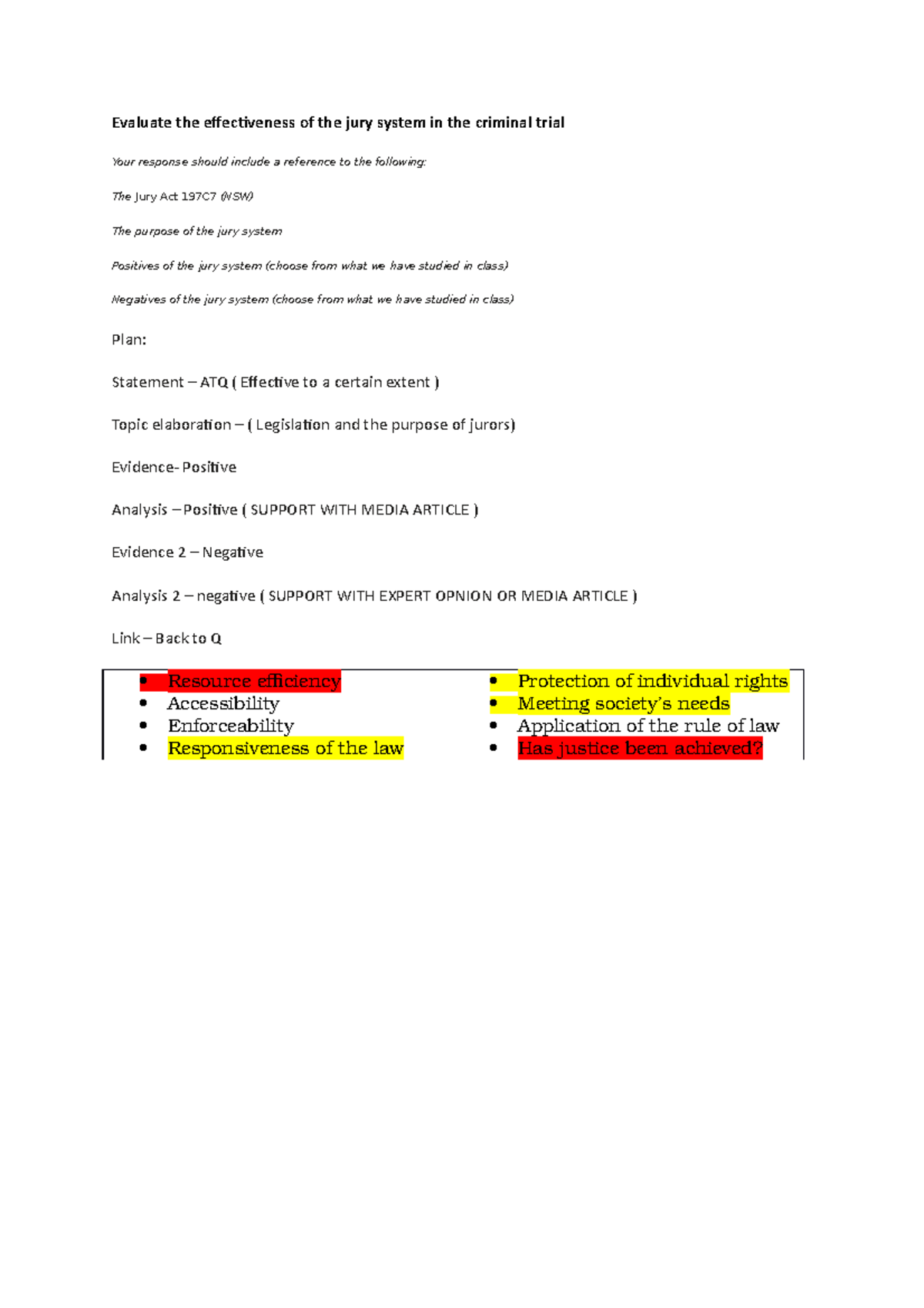Effectiveness of the Jury System in Criminal Trials: Analysis ...