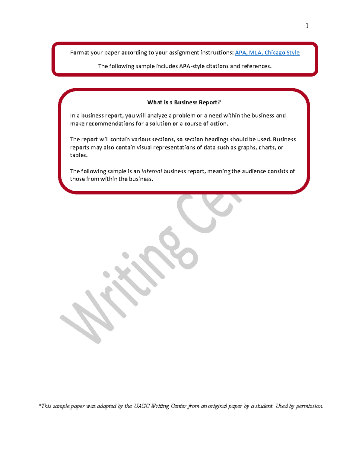 BUS 101 Final Exam Sample Business Report on Renewable Energy Solutions ...