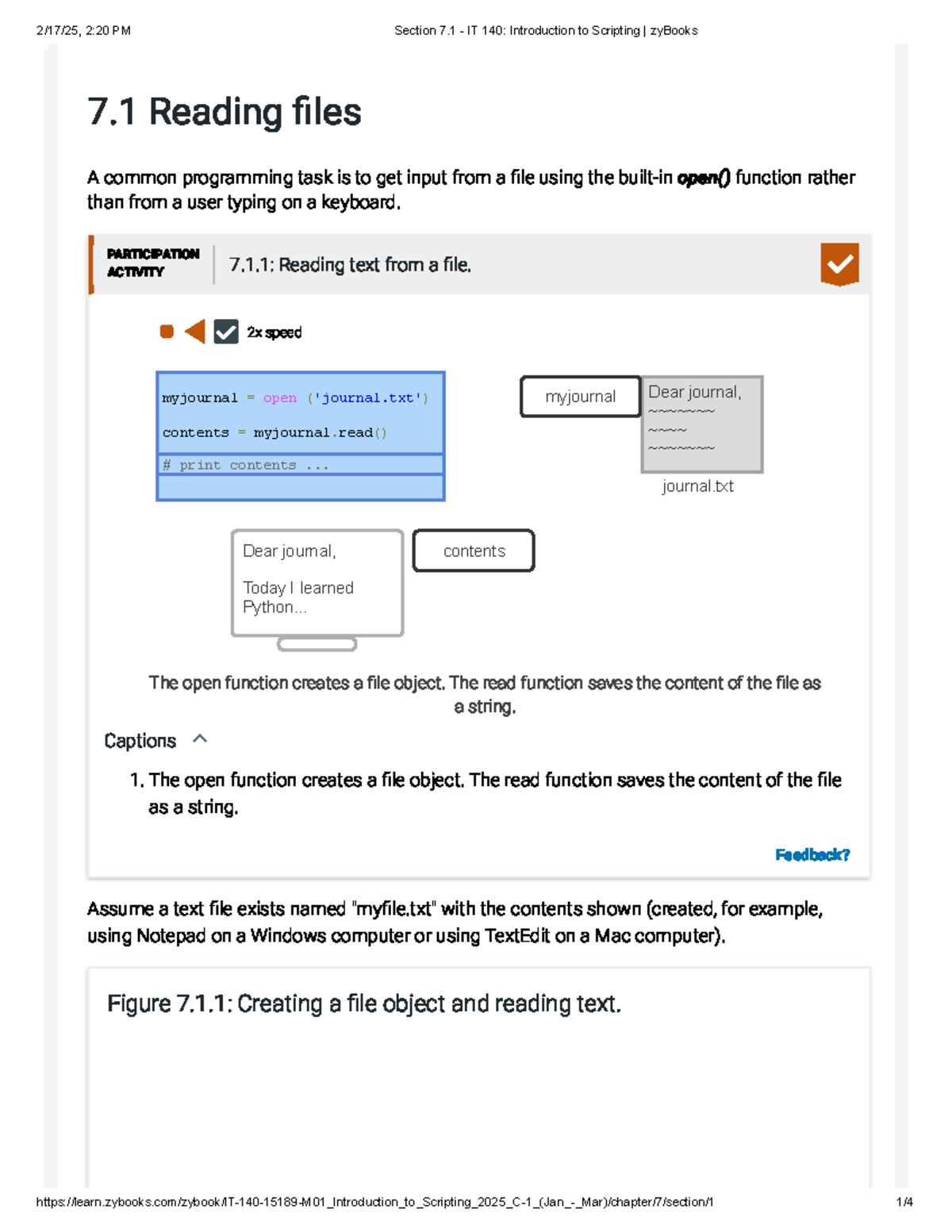7.1 PRACTICE ASSIGNMENTS: Reading and Processing Files in Python - Studocu