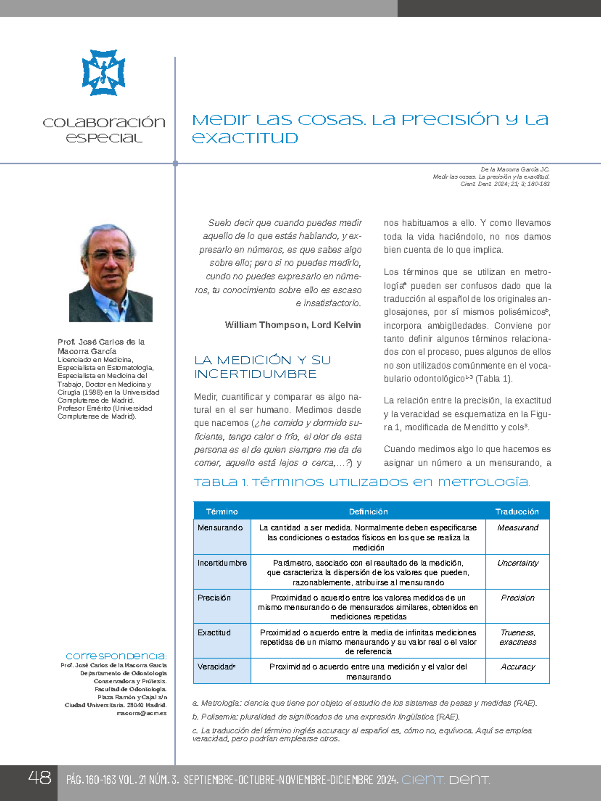 Medición y Precisión en Metrología: Un Estudio de Exactitud y Errores ...