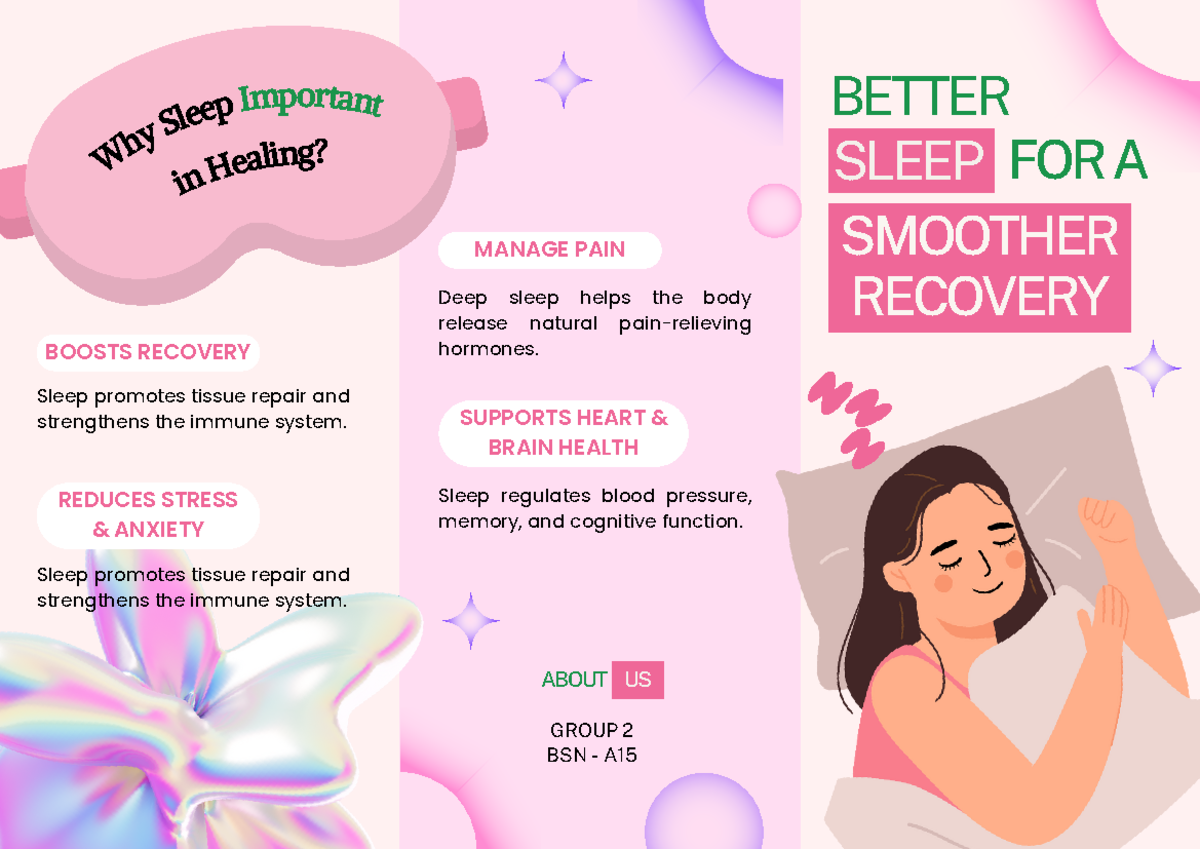 Rest-Sleep - Hope this will help - BETTER SMOOTHER RECOVERY SLEEP FOR A ...