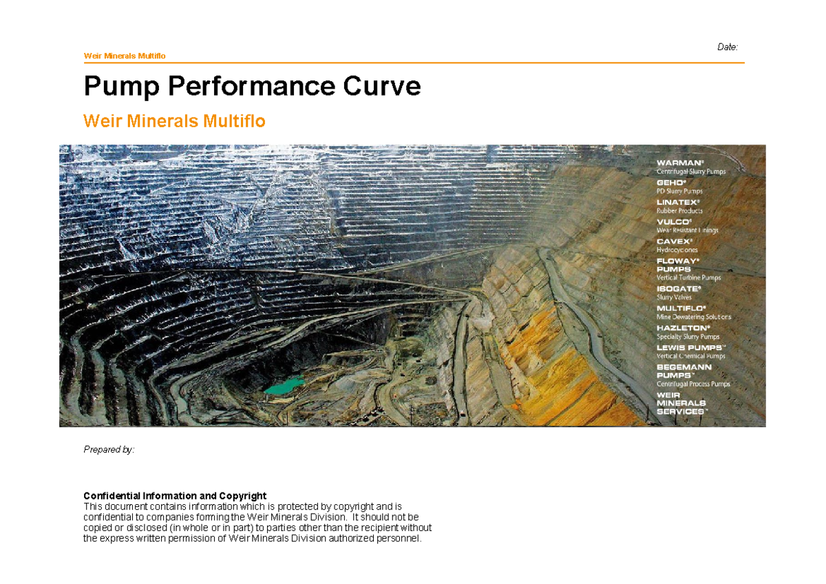 Pump Performance Curve - Kurva Performa Pompa dan Teori Suction Lift ...