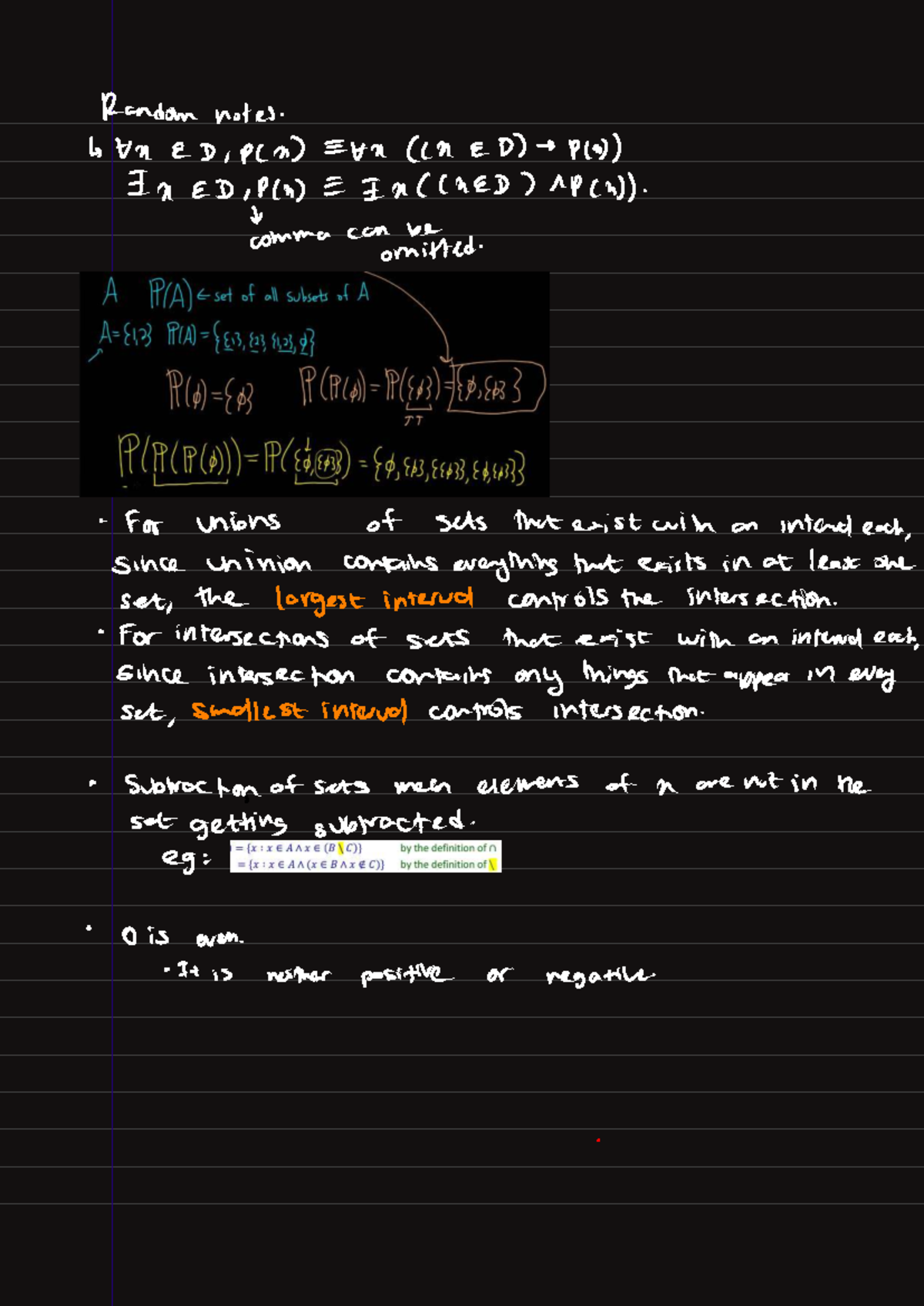 CS1231 Lecture Notes: Mathematical Logic and Proof Techniques - Studocu