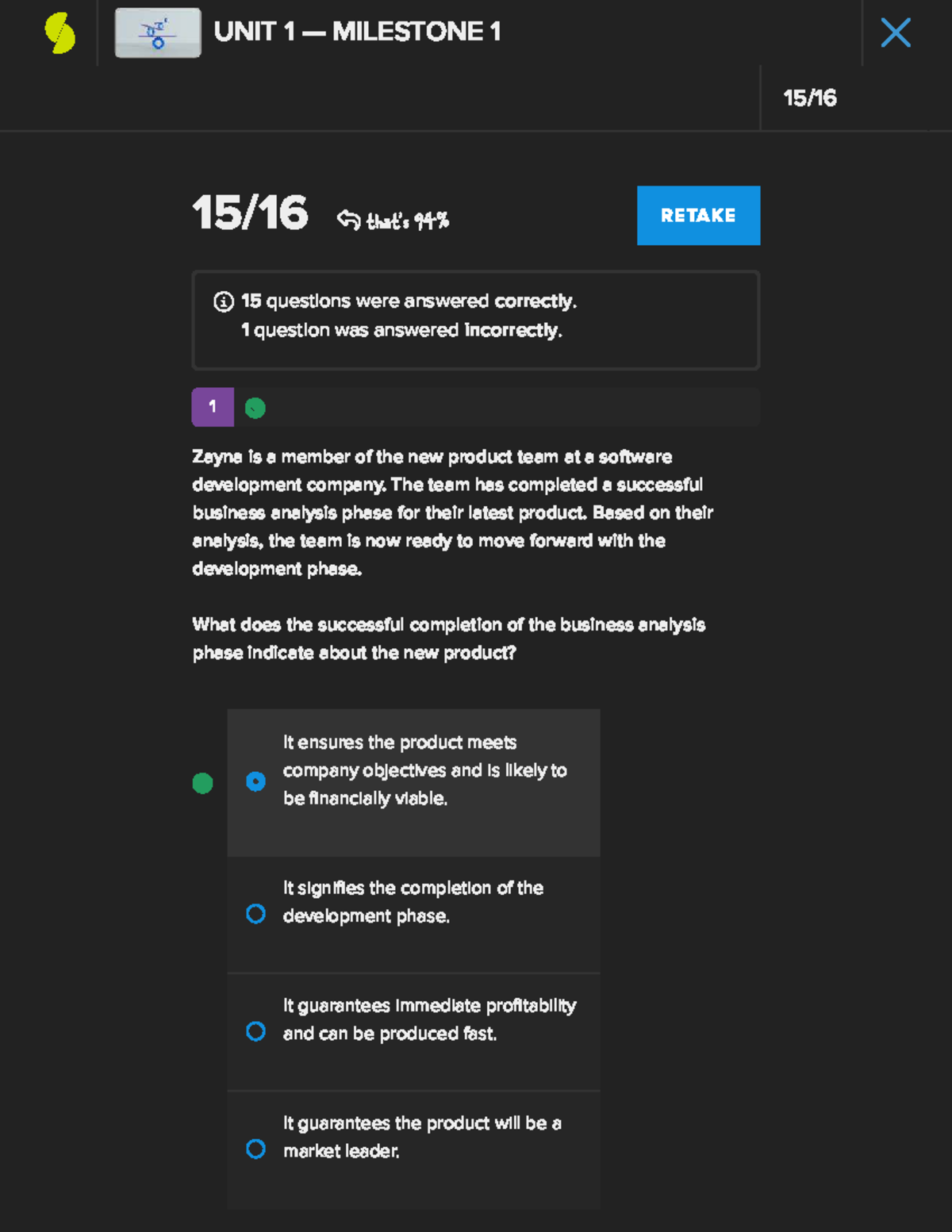 Unit 1 Milestone 1: Business Analysis and Product Development Insights ...
