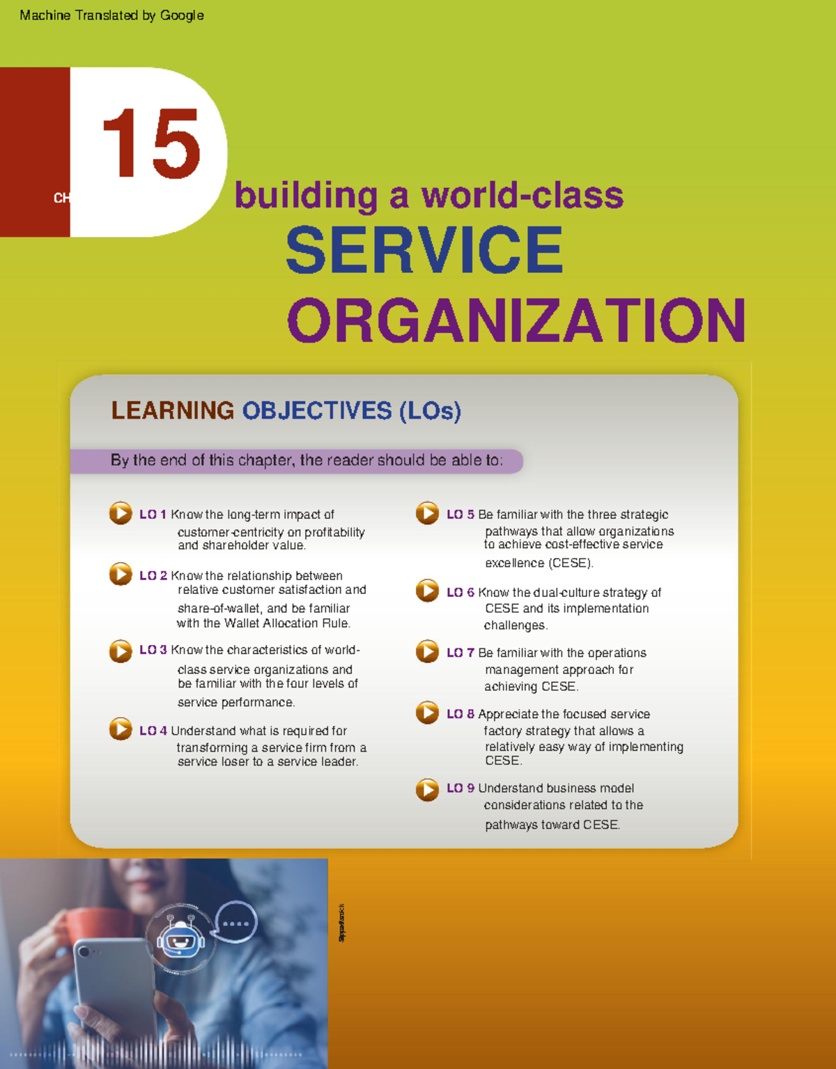 Service Excellence Strategies in Building a Service Organization (MKT ...