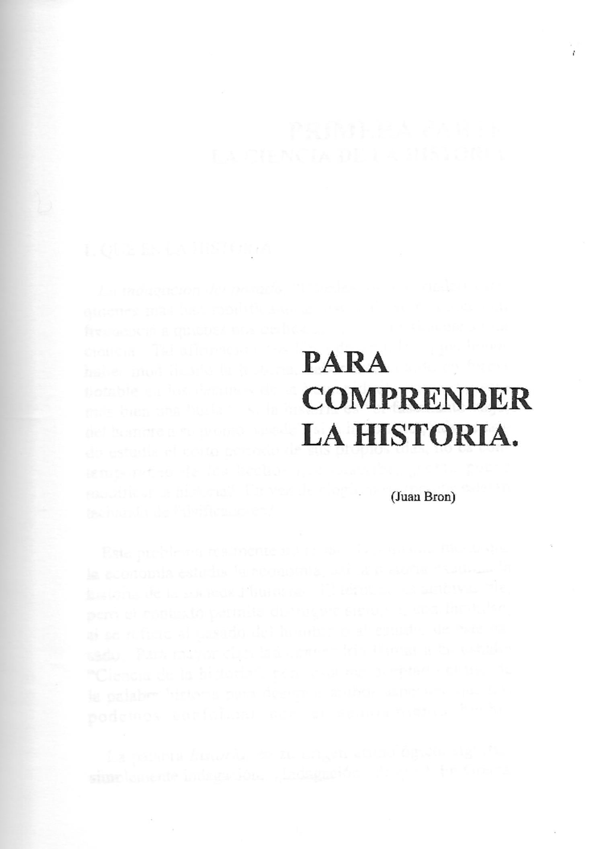 Comparto 'PARA Comprender LA Historia' con usted - PARA COMPRENDER LA ...