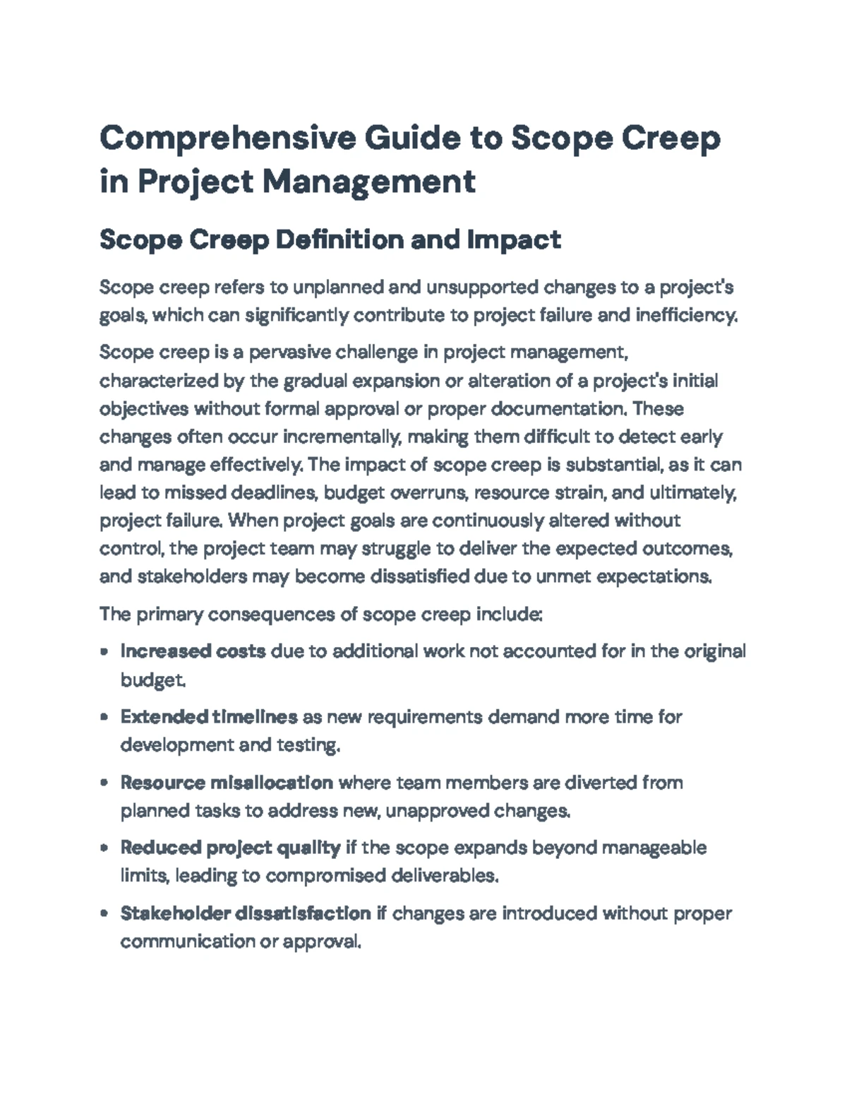 Comprehensive Guide to Project Charter Creation (WP 101) - Studocu