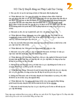 [Solved] Theo quan im ca ch ngha Mc Lnin nh nc xut hin l Do s pht trin ...
