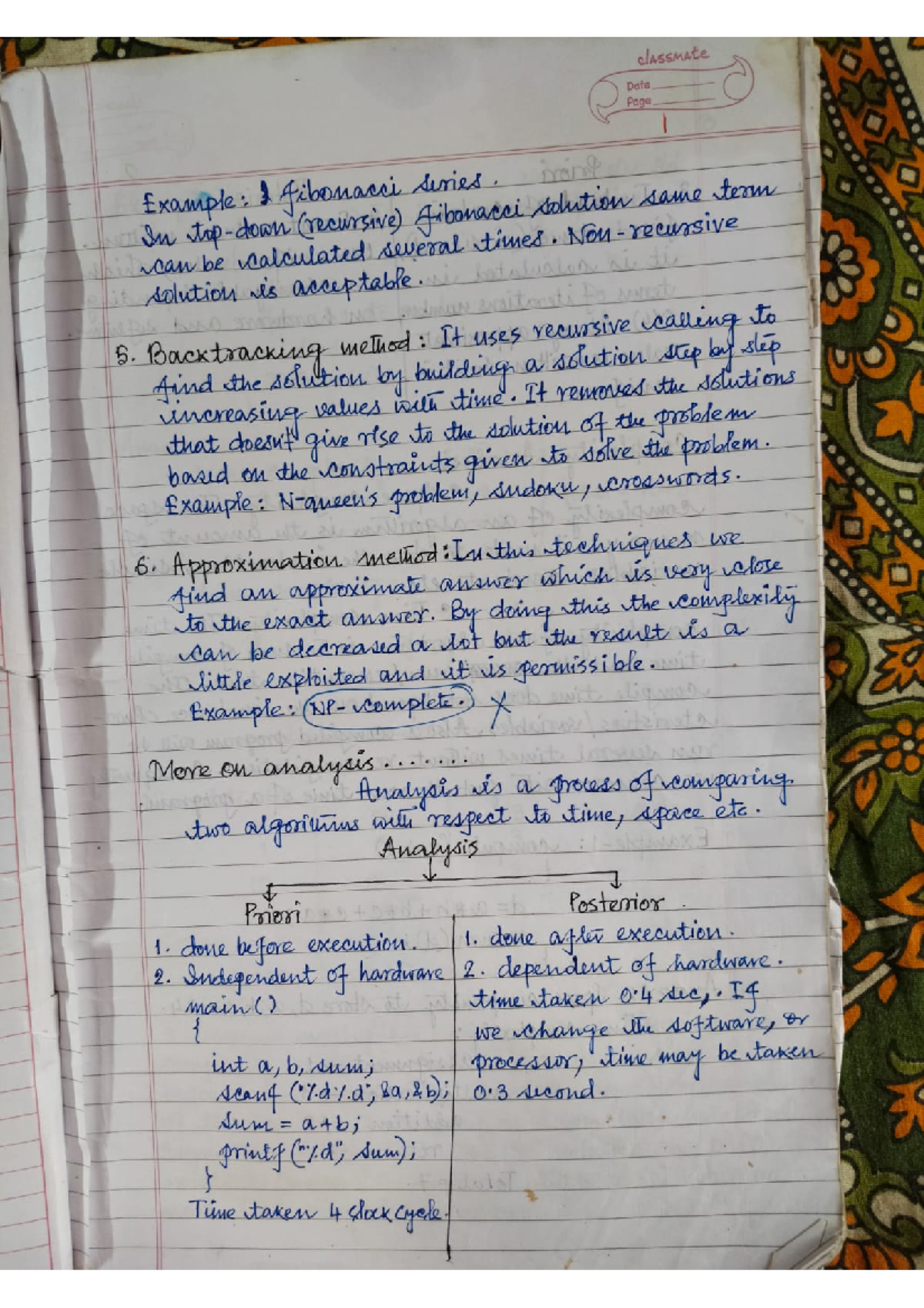 Complete DAA Notes: Key Topics & Questions for DAA (CS101) - Studocu