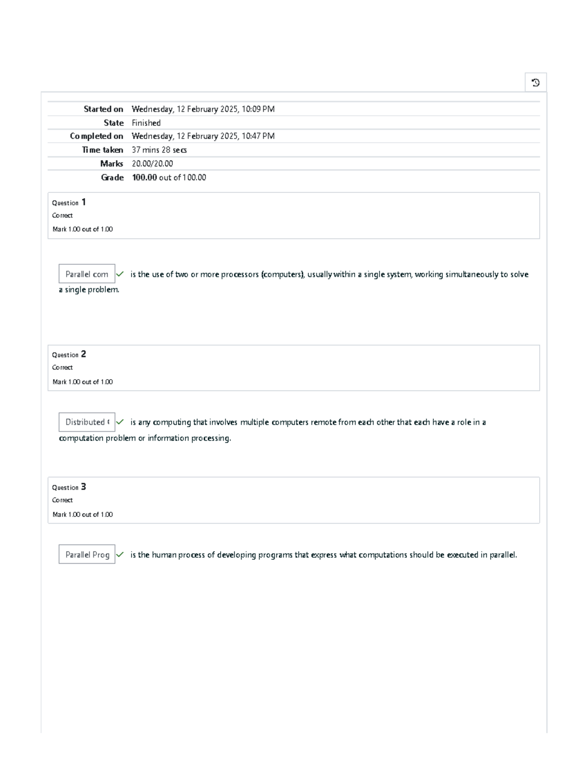 Prelim LAB QUIZ 2 Cloud - QUizeee - Started on Wednesday, 12 February ...