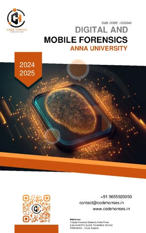 Introduction to Digital Forensics (CYS101): Study Notes and Concepts ...