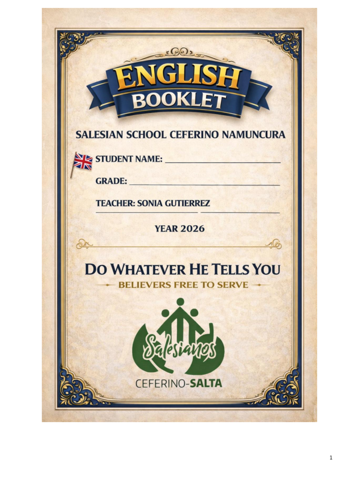 English Booklet 6th Grade - Activity Guide - Studocu