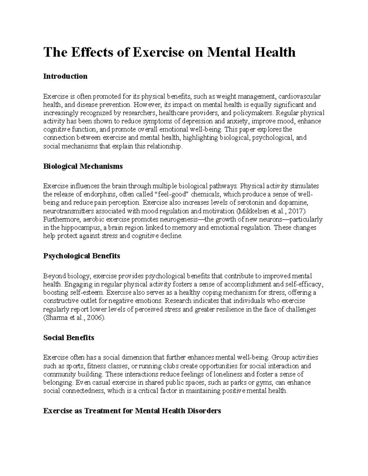 Sharma Exercise For Mental Health: Benefits And How-To 3 A 10-Minute Daily Sharma Exercise Routine