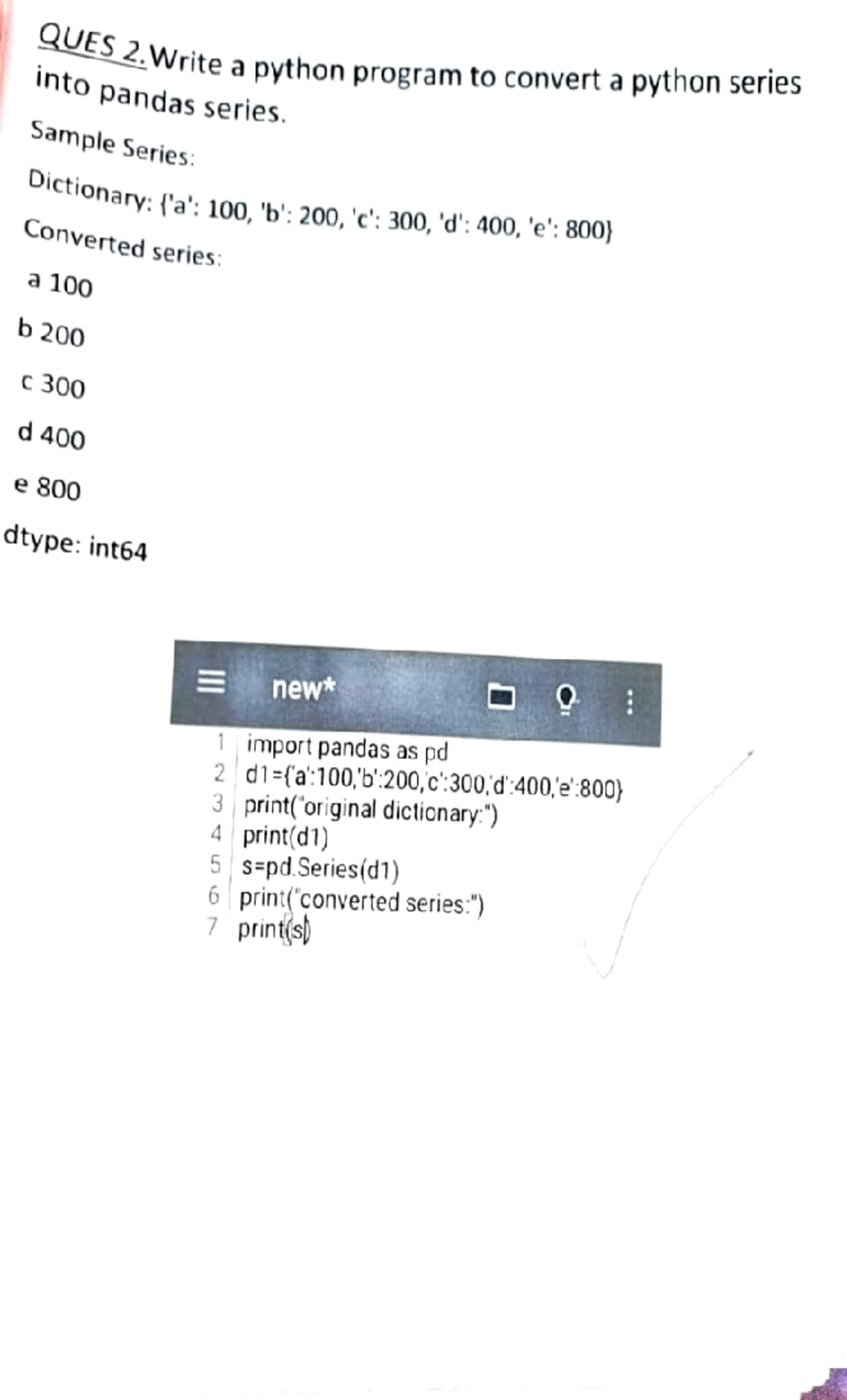 Adobe Scan 14 Sep 2022 - ;kbn - Write a python program to convert a ...