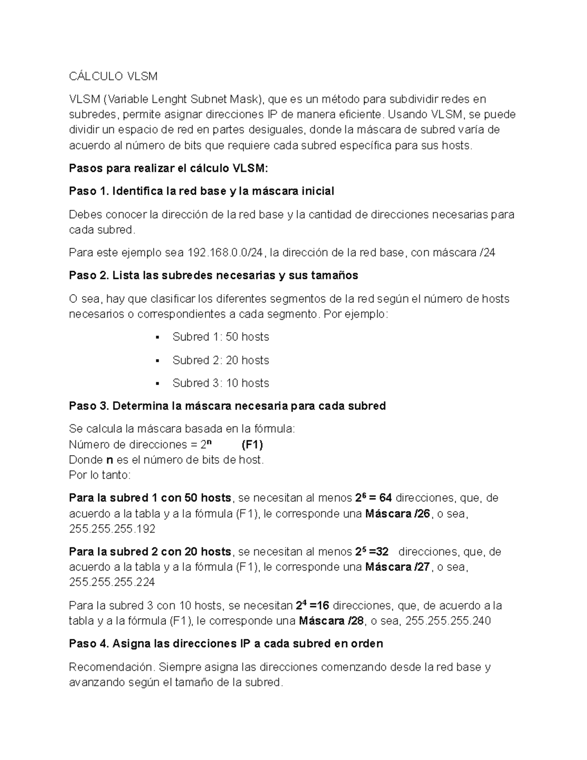c-lculo-vlsm-para-direcciones-ip-clase-c-gu-a-pr-ctica-completa-studocu
