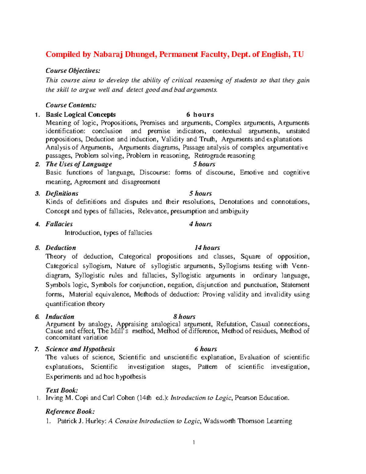 Logic 101: Comprehensive Study Notes for Psychology Course - Studocu