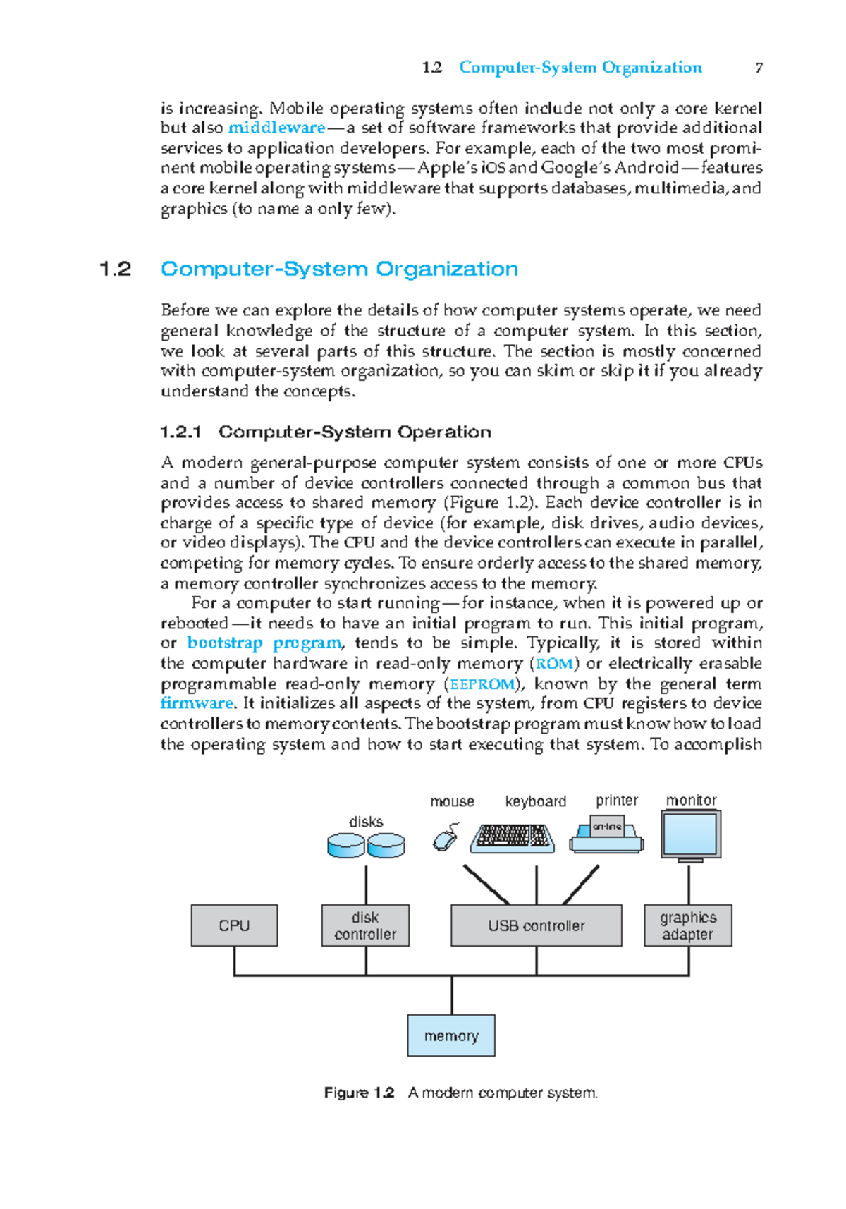 Unit 1: Computer System Organization and Operating Systems Overview ...