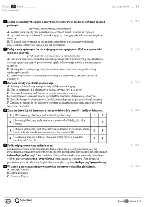 Globalizacja Sprawdzian Nowa Era Liceum Odpowiedzi