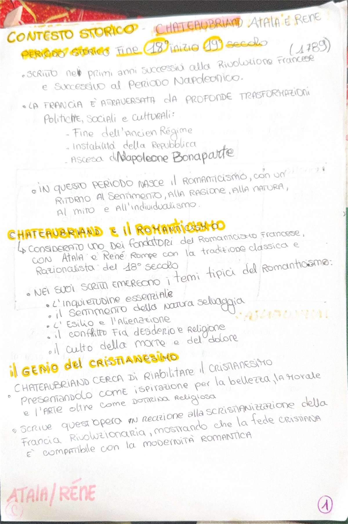 collocare i personaggi in un contesto storico