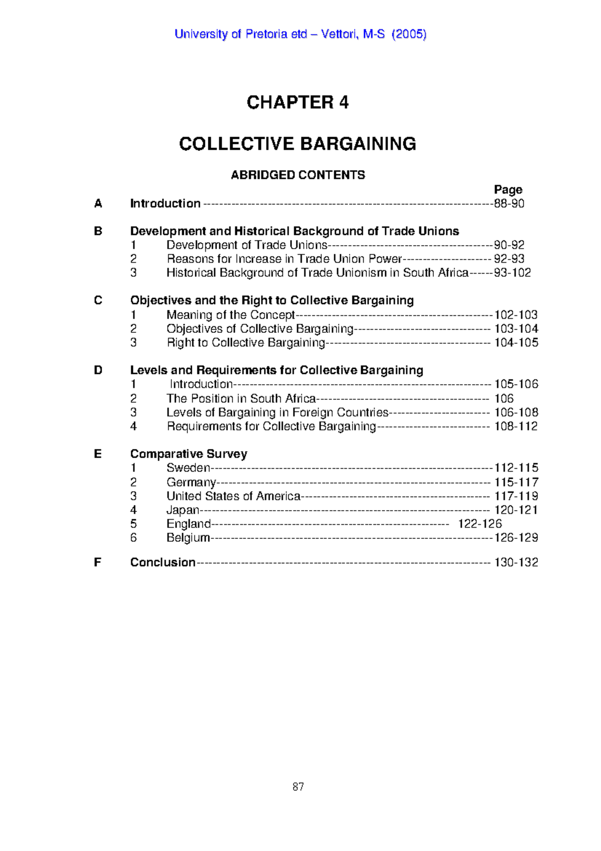 "04 - Chapter 4: Collective Bargaining and Trade Unions Analysis" - Studocu