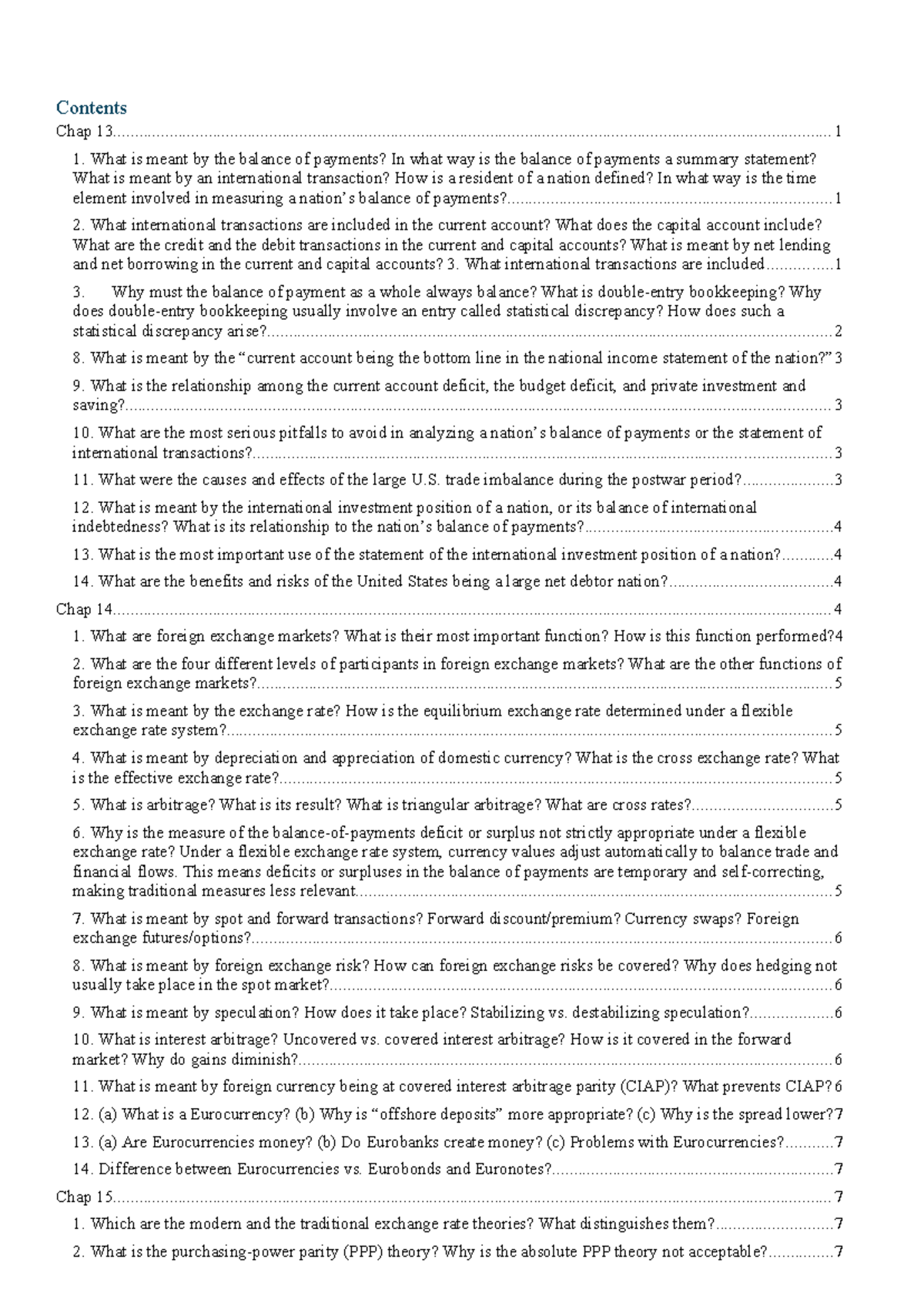 QV IE CHAPTERS 13, 14, 15 - Comprehensive Study Notes - Studocu