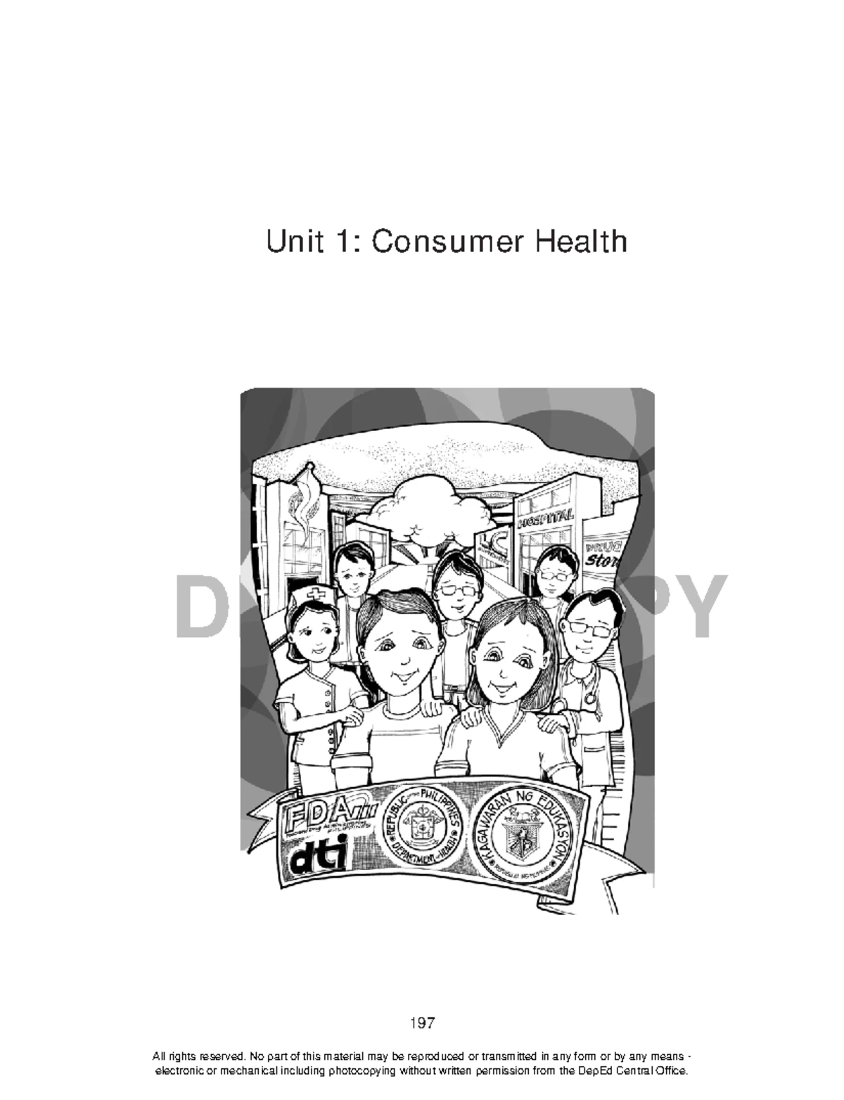 Health 10 Q1 M2 - Reviewer on Consumer Health and Health Services - Studocu