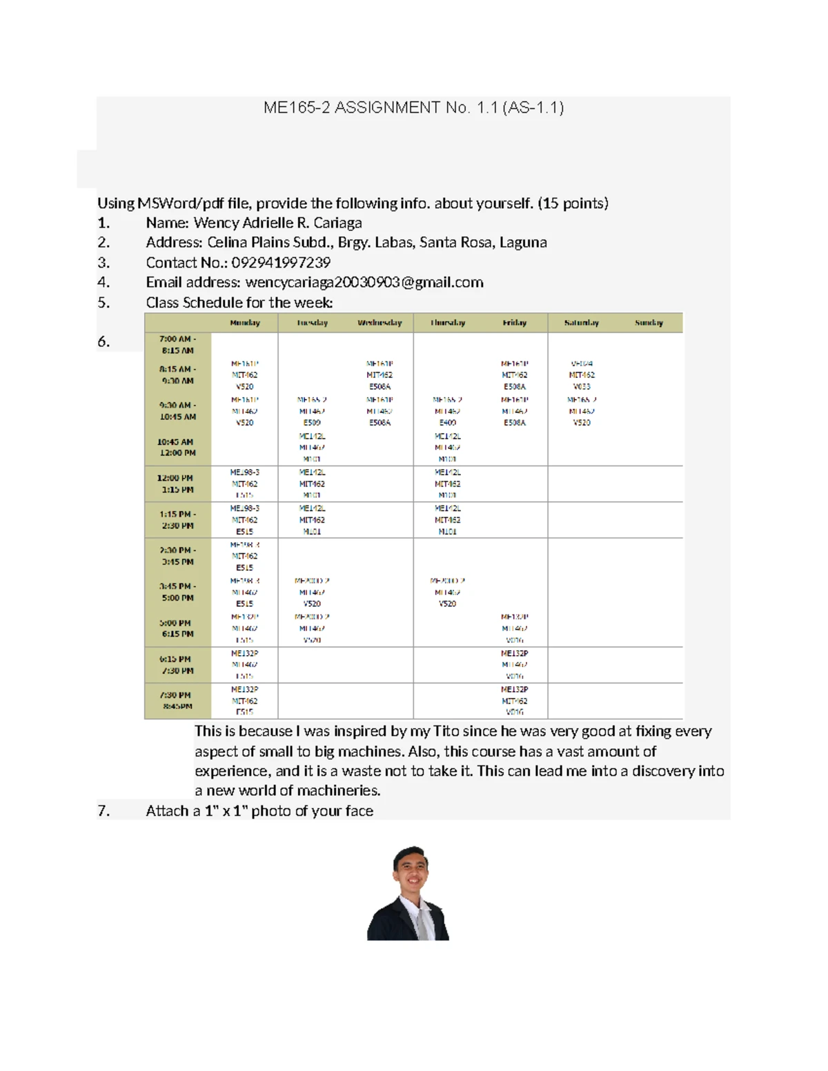ME165-2 Assignment 1: Definitions of Fundamental Sub-Particles - Studocu