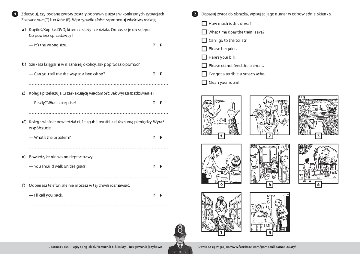 Reagowanie Językowe Egzamin ósmoklasisty Pdf
