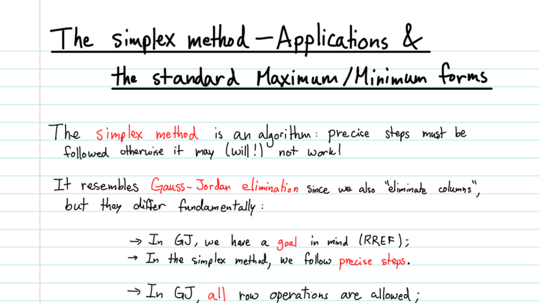 Lecture 12 Edits: Understanding the Simple Method in Optimization - Studocu