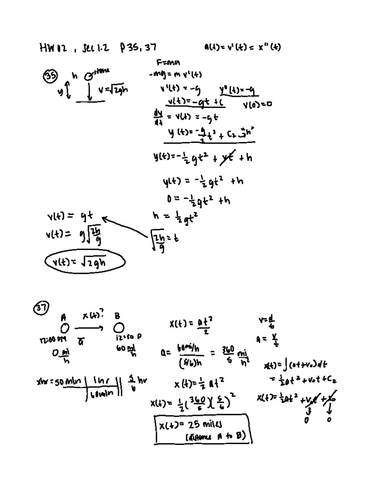 HW2 & 3 Written NEW - homework assignment - HW 02 See 1 P 35,37 alt v f ...
