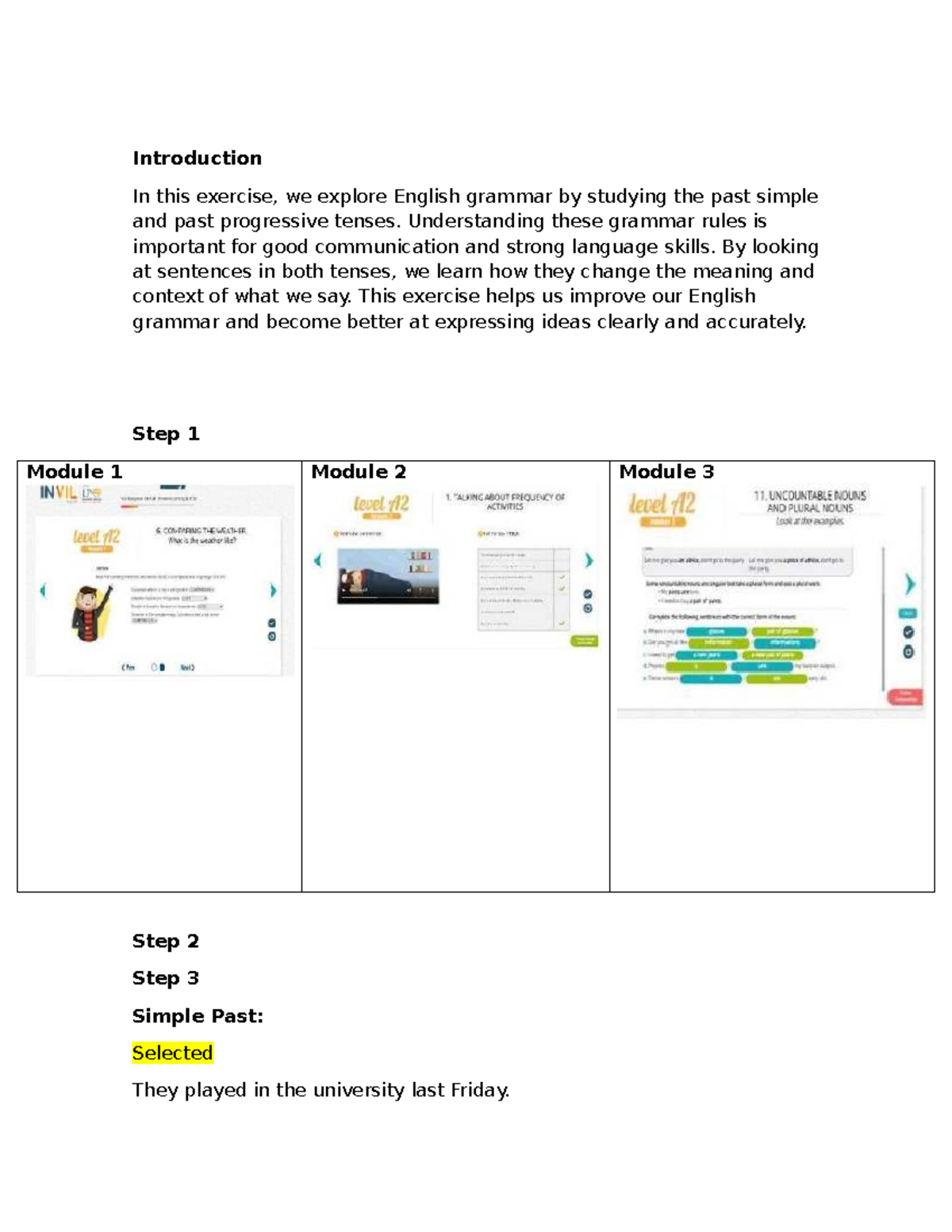 Task 2 - English is easy and fun - Writing task. Erika Ibarra ...