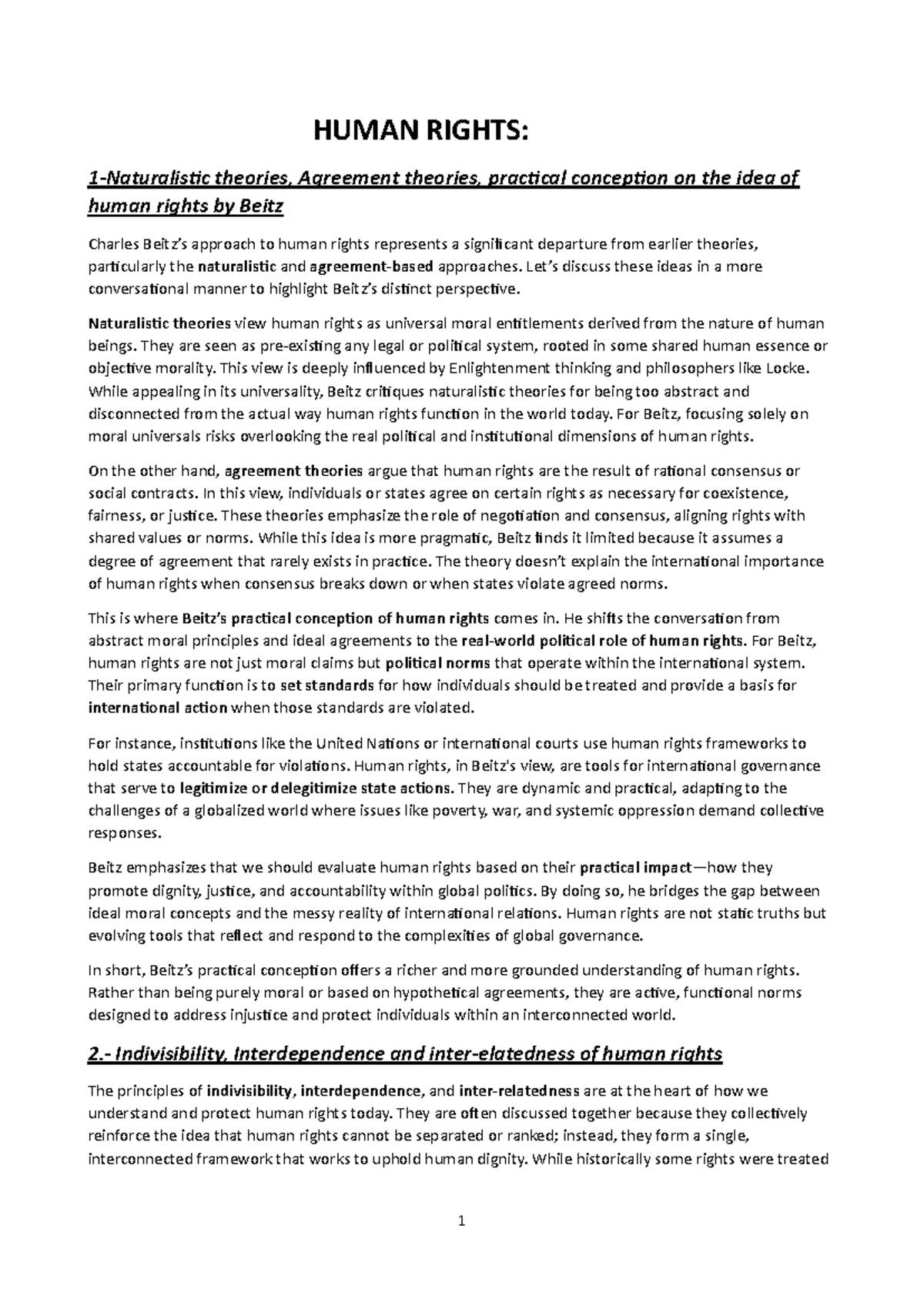 HUMAN RIGHTS 101: Theories, Principles, and Practical Applications ...
