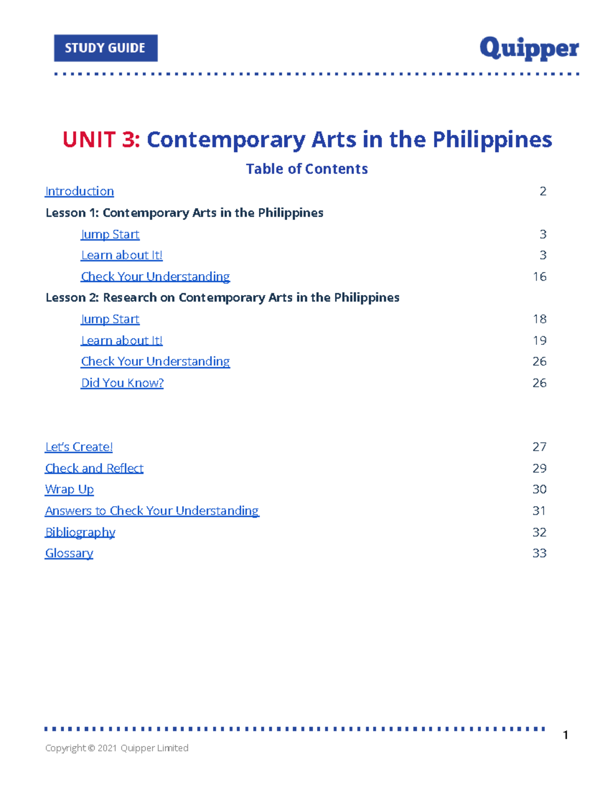 Grade 11/12 Lesson: Understanding Contemporary Arts in the Philippines - Document Preview