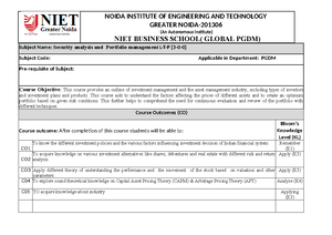 Sonu kumar - EVALUATION of PORTFOLIO and DECION MAKING - Summer ...