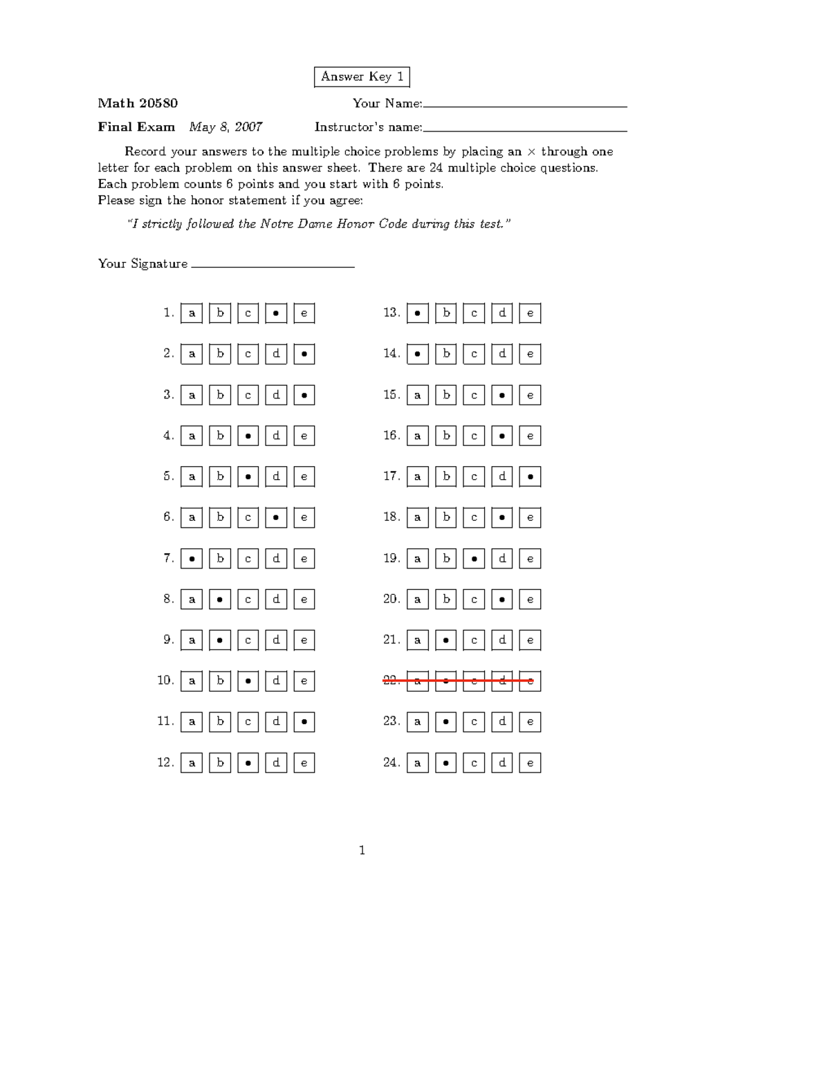 Math 20580 Final Exam Answer Key - Studocu