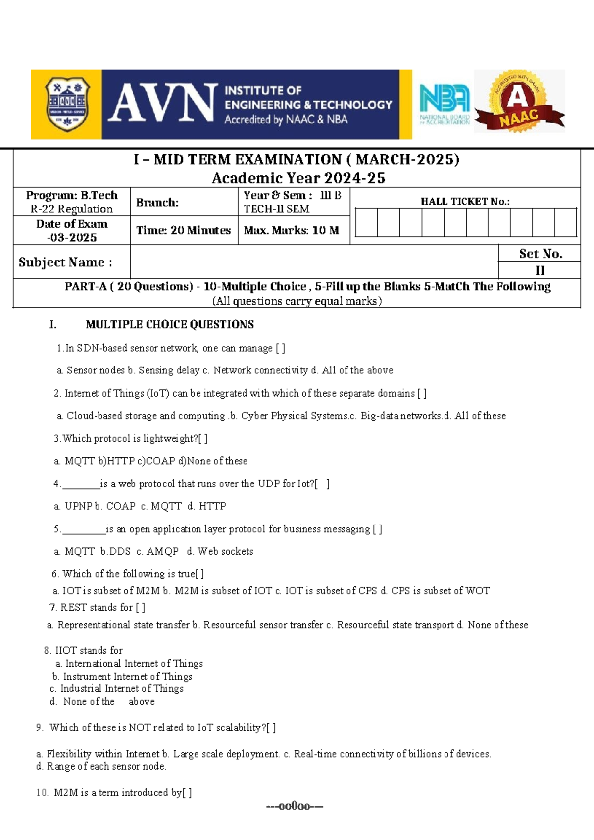 Fiot 2023 midterm exam questions and answers lab manual - Studocu