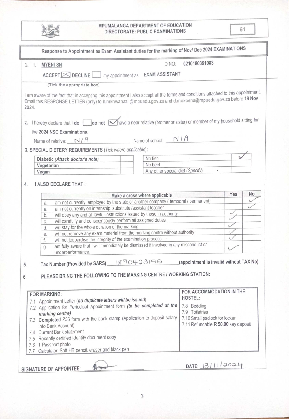 EA - Reading - MPUMALANGA DEPARTMENT OF EDUCATION DIRECTORATE: PUBLIC ...