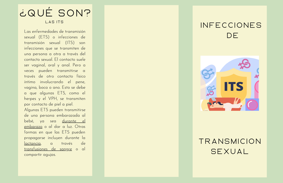 Trifolio ITS - pppppppppppppp - infecciones de transmicion sexual ¿Qué ...
