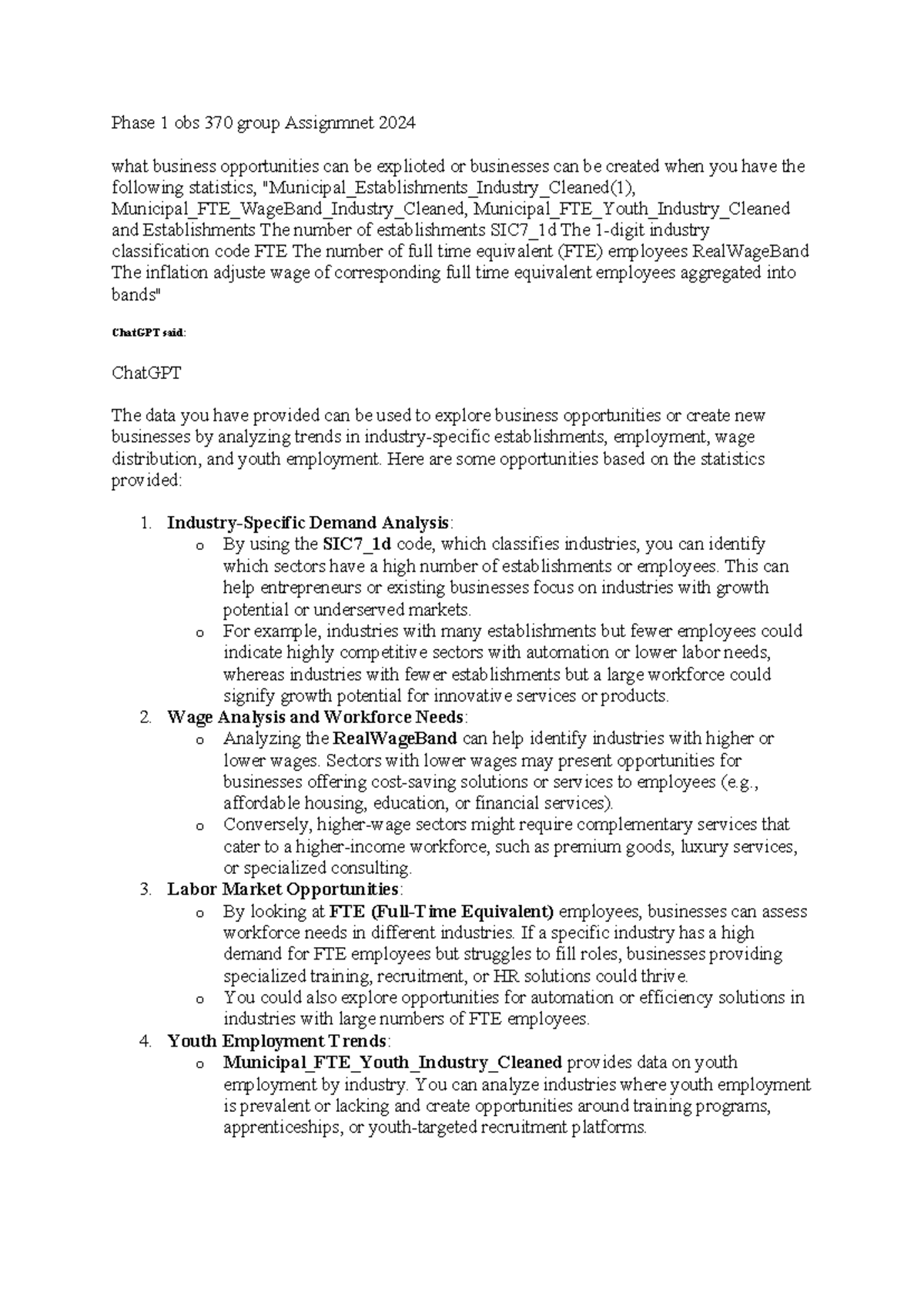 Phase 1 obs 370 group Assignmnet 2024 - Phase 1 obs 370 group ...