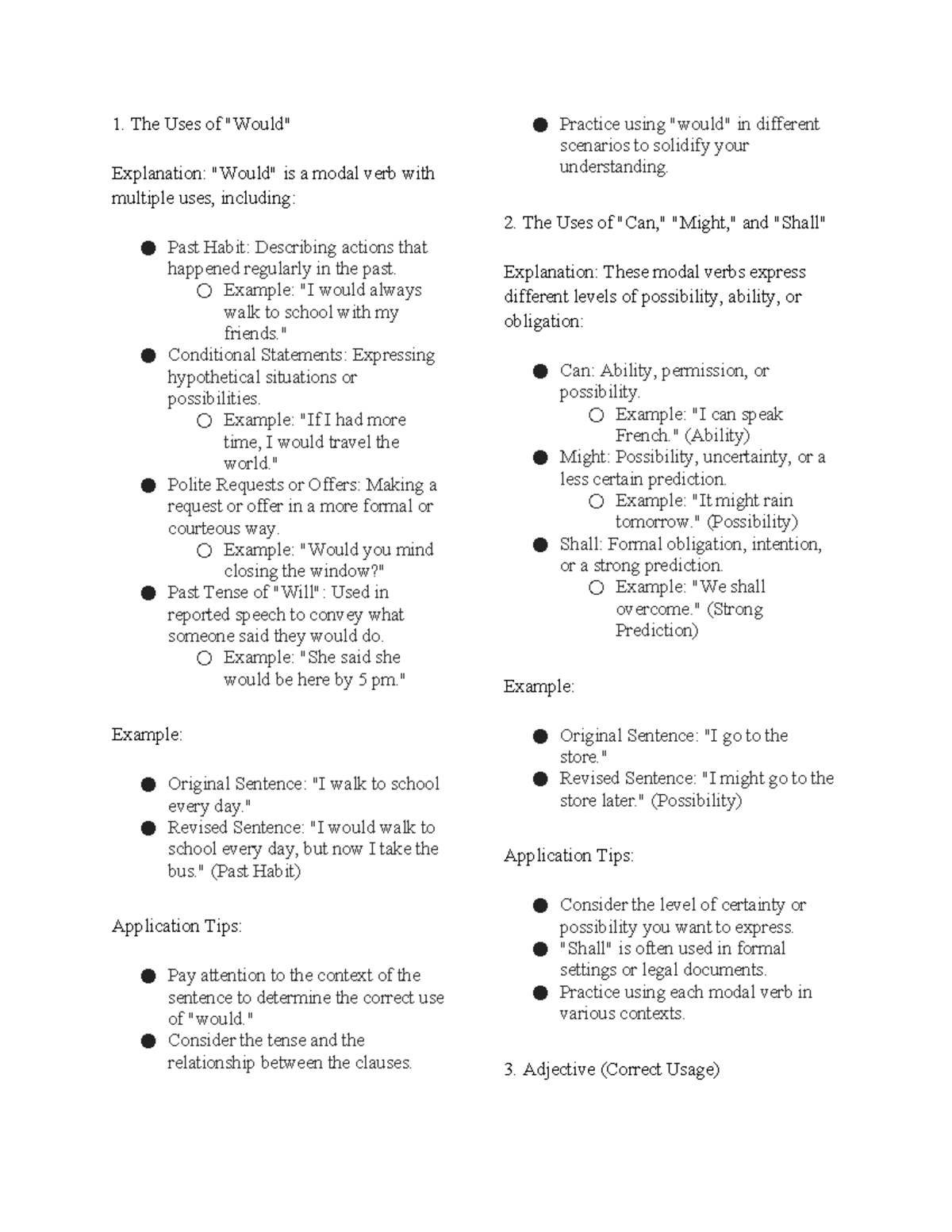 PUR COM - dentistry notes - The Uses of 