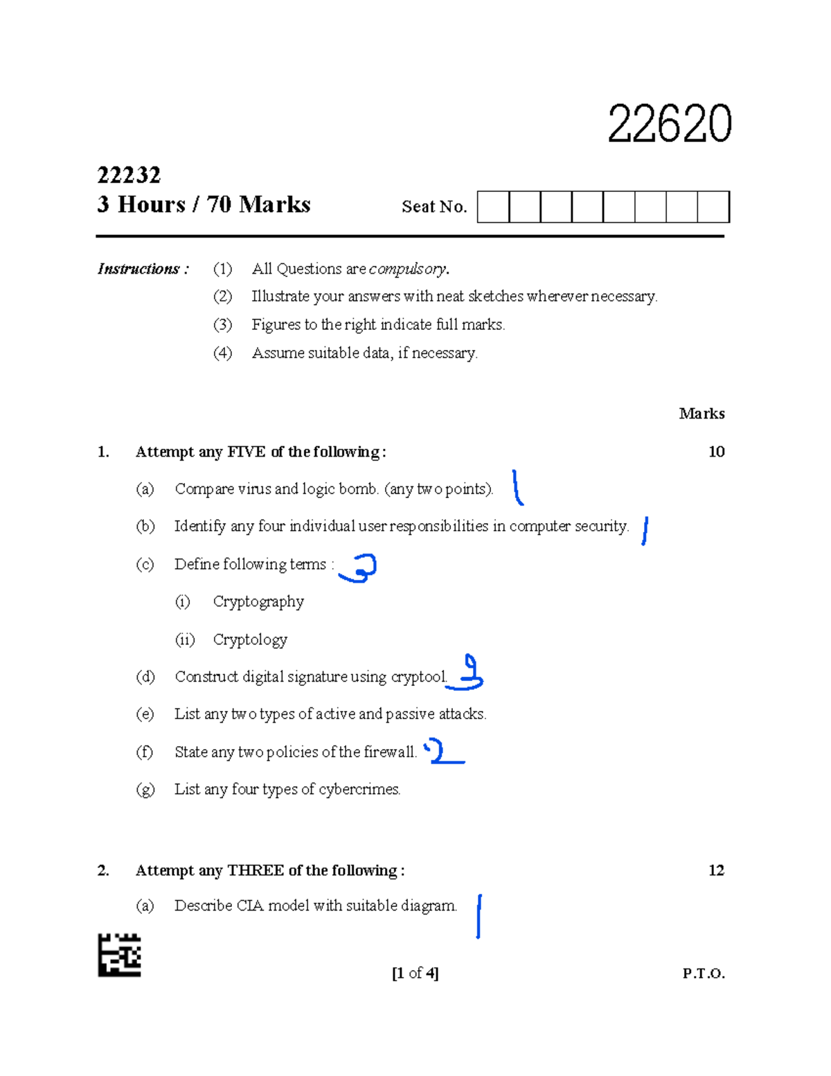 22620 s23 comprehensive notes on cybersecurity exam topics studocu