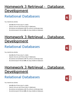Database Worksheet 2 Table structure - Worksheet 2 Table structure ...