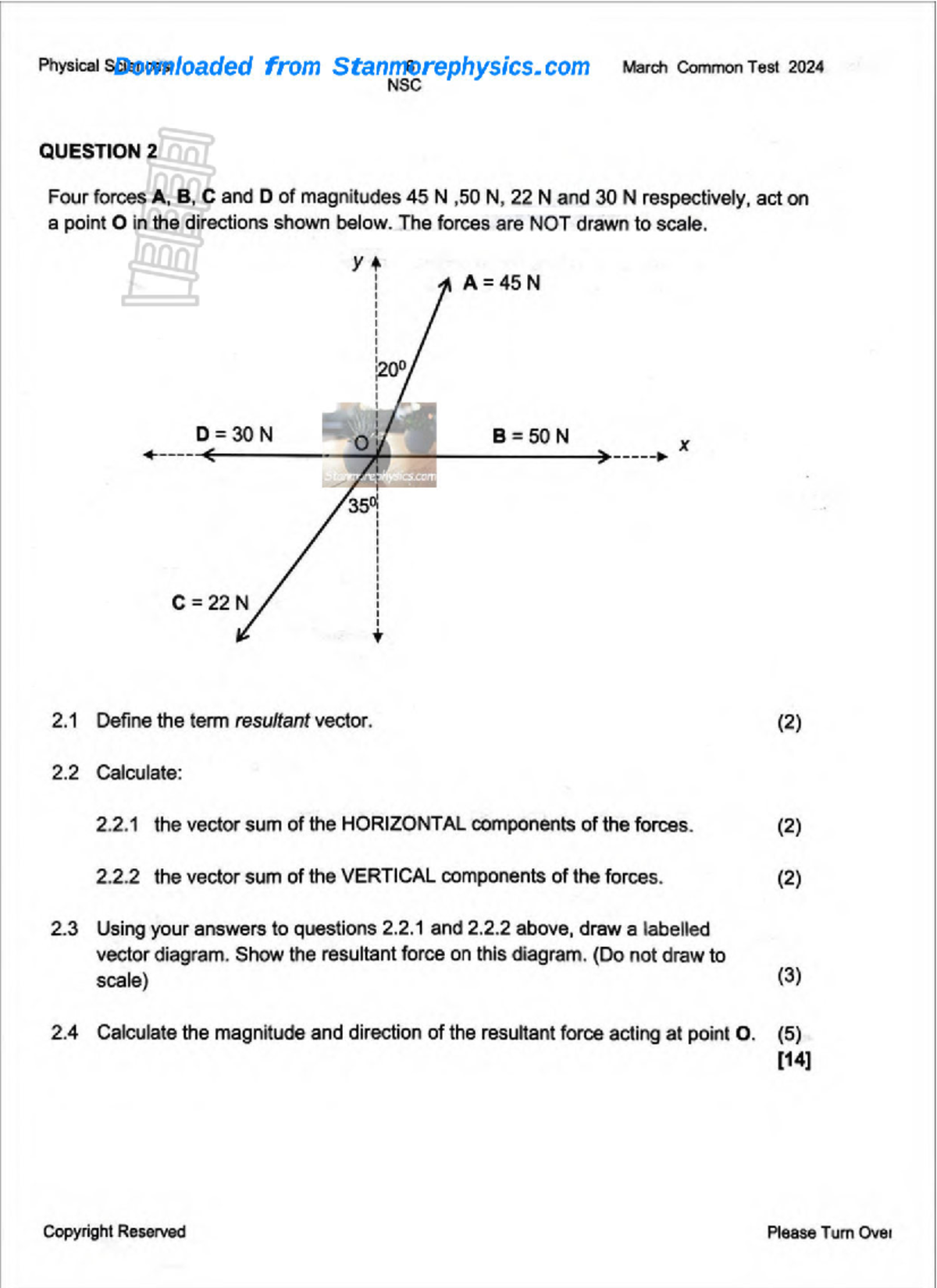 Gr 11 Forces 8 February 2025 - Physical SDomploaded from ...