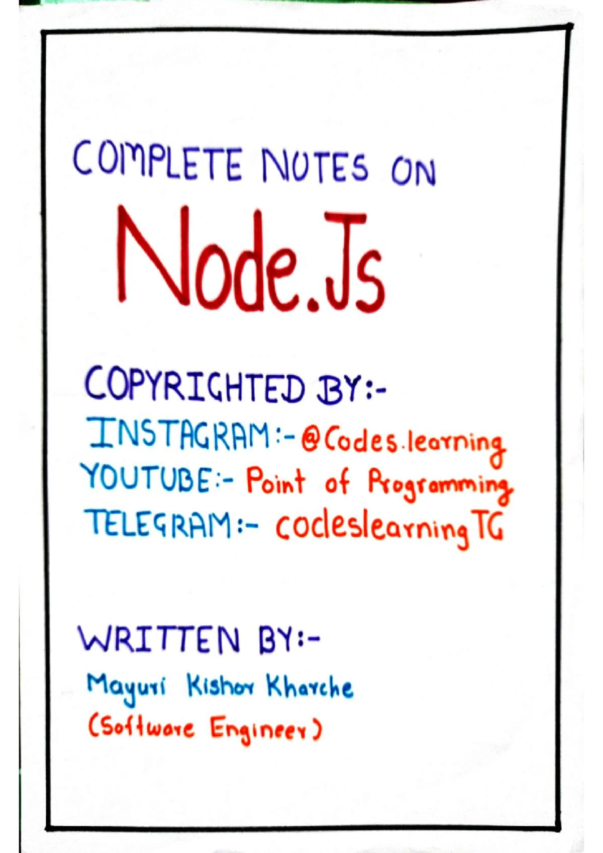 Unit1ITC - Information, Theory, and coding notes - Subject: Information ...